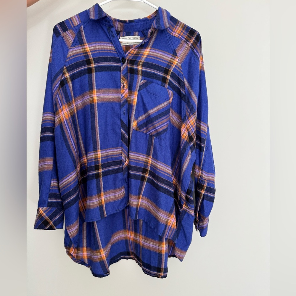 Urban outfitters oversized flannel
